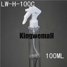 Акции! 100 мл пустой пластиковый распылитель для пульвезатора опрыскиватель путешествия- 300 шт./лот