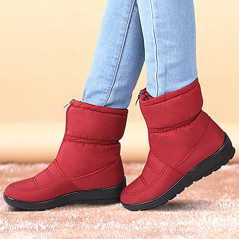 Womens Cheap Snow Boots | Tsaa Heel