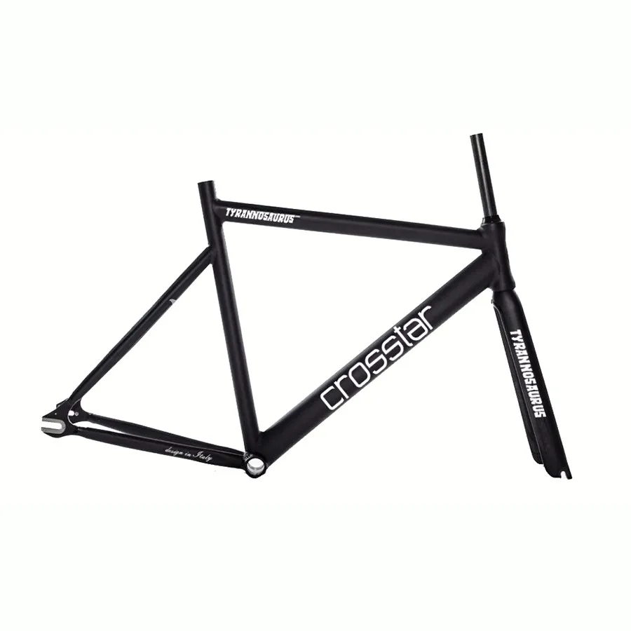 Flash Deal fixed gear bike frame 53cm 55cm 58cm TYRANS T2 FRAMESET TRACK fixie frame+carbon fiber fork fixed gear frameset fixie bike 1