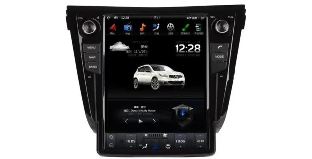 Excellent Pure Android7 Supper Tesla 12.1" Car no DVD Player GPS Navigation For NISSAN X-TRAIL 2013-2018 multimedia recorder 3G WIFI 4G 1
