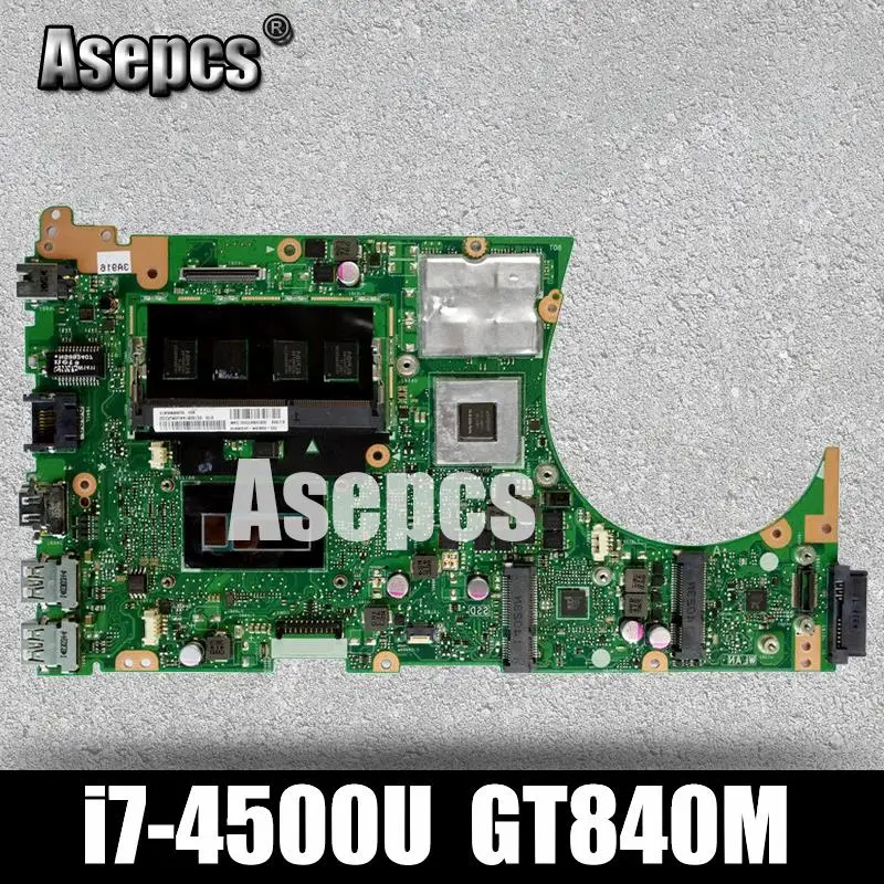 Asepcs S551LN материнская плата для ноутбука For Asus S551LB S551L R553L S551 тест оригинальная 4G RAM