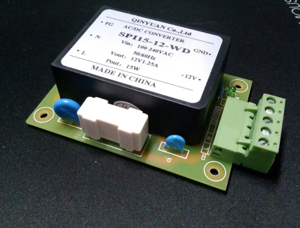 Модуль питания 220 V 12 V 1.25A 15 W SPI15-12 взрывозащищенный мониторинг специальный промышленный класс