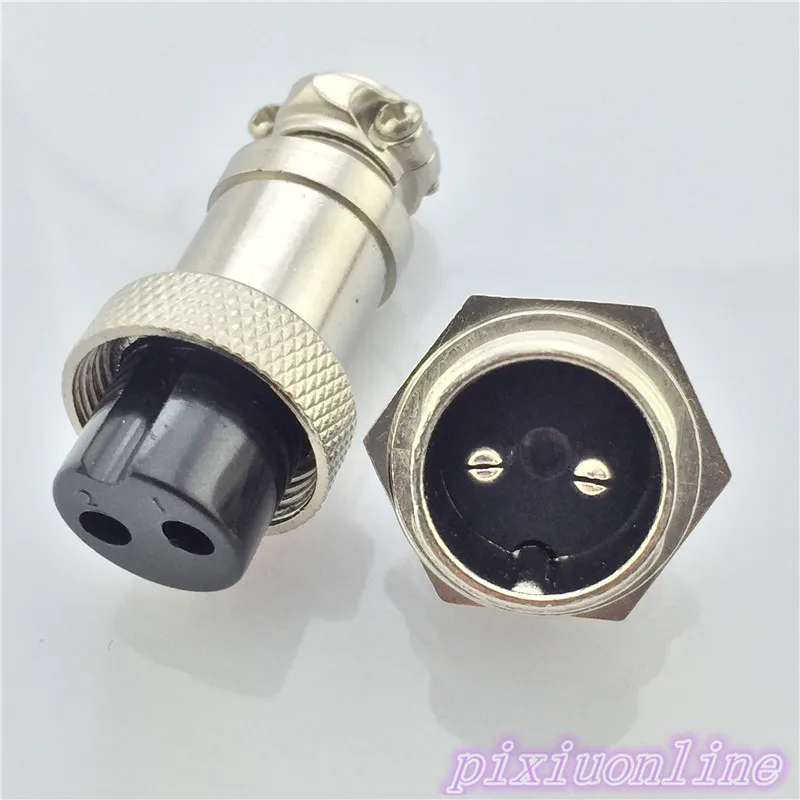 Panel Mount 8 Pin Circular Connector Set