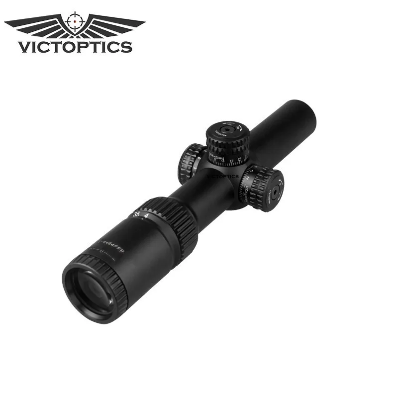 Victoptics 1x4-24 30 мм монотруба с 1/2 MOA башни с системой блокировки Riflescope