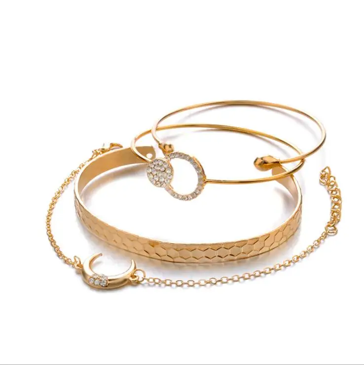 Набор браслетов Bodomia Женская мода для девочек ювелирный ободок завязанный Золотой пляж цепь из кабошона струна подарок Серебряное сердце
