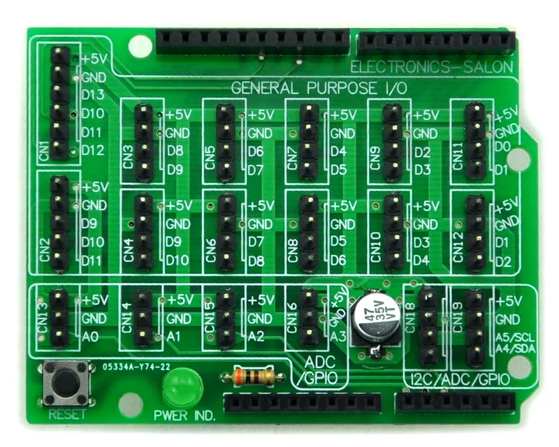 (10 шт./партия) I/O расширение PCB для UNO R3 доска DIY