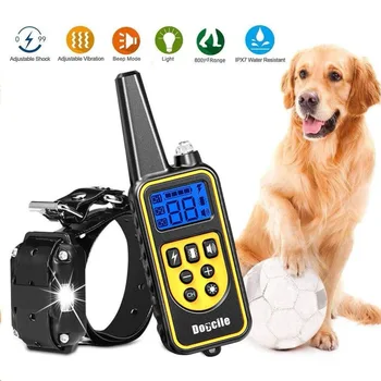 

Anti-barking Dog Training Collar 800M Rechargeable and Waterproof
