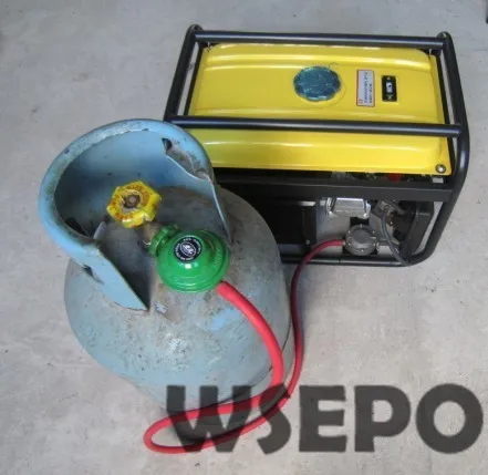 LPG Genset with tank