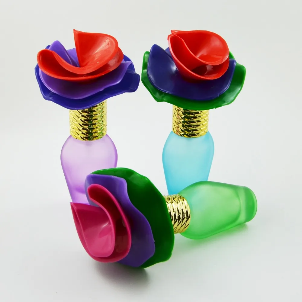 

YB-35 1Pcs 12ml Glass Perfume Bottle, Flower Sprinkler, Female Favorite Cosmetic Sprayer, Free Shipping