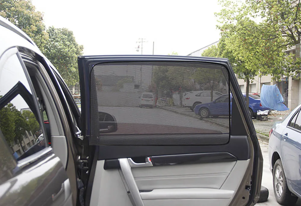 Magnetic Attraction Car Window Shade Invisible Curtain Sunshade Side Window Sunscreen Special Insulation Magnet Fixed Travel