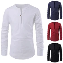 HEFLASHOR мужская Тонкая Однотонная рубашка с длинным рукавом Сексуальная мужская рубашка на одной пуговице модная Уличная Повседневная мужская одежда