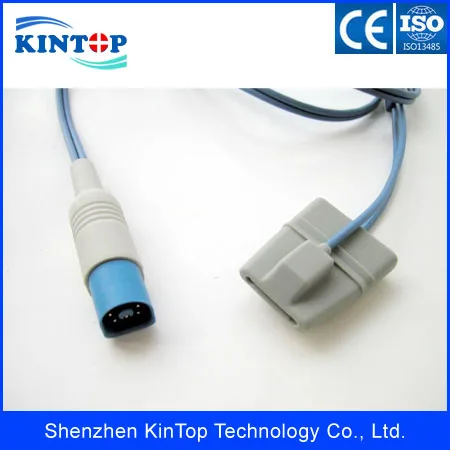 

Compatible New for philips MP20/30/40 M1190A/M1191A Pediatric Silicone Soft Tip Spo2 Sensor 8PIN 3m with CE approved