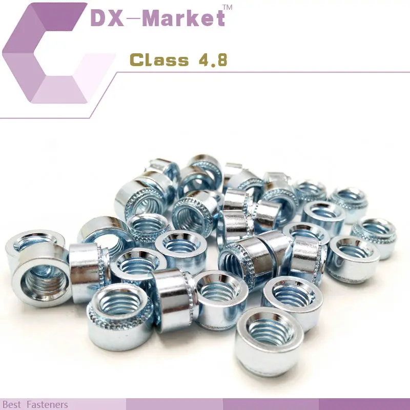 

m3 -1 , 100pcs , Self-clinching floating nuts , zinc surface Self-Locking Nuts