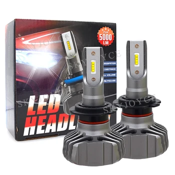 

Car LED Headlight Bulb H4 H7 H11 9005 9006 50W 10000LM Super Brgiht 6500K White ZES LED Auto Fog Lights H4 Hi/Lo Beam LED Bulb