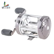 Полностью Металлическая рыболовная Центробежная катушка, механическая двойная тормозная система, 60#2+ 1 BB Троллинг, литье морской лодки, левое правое колесо