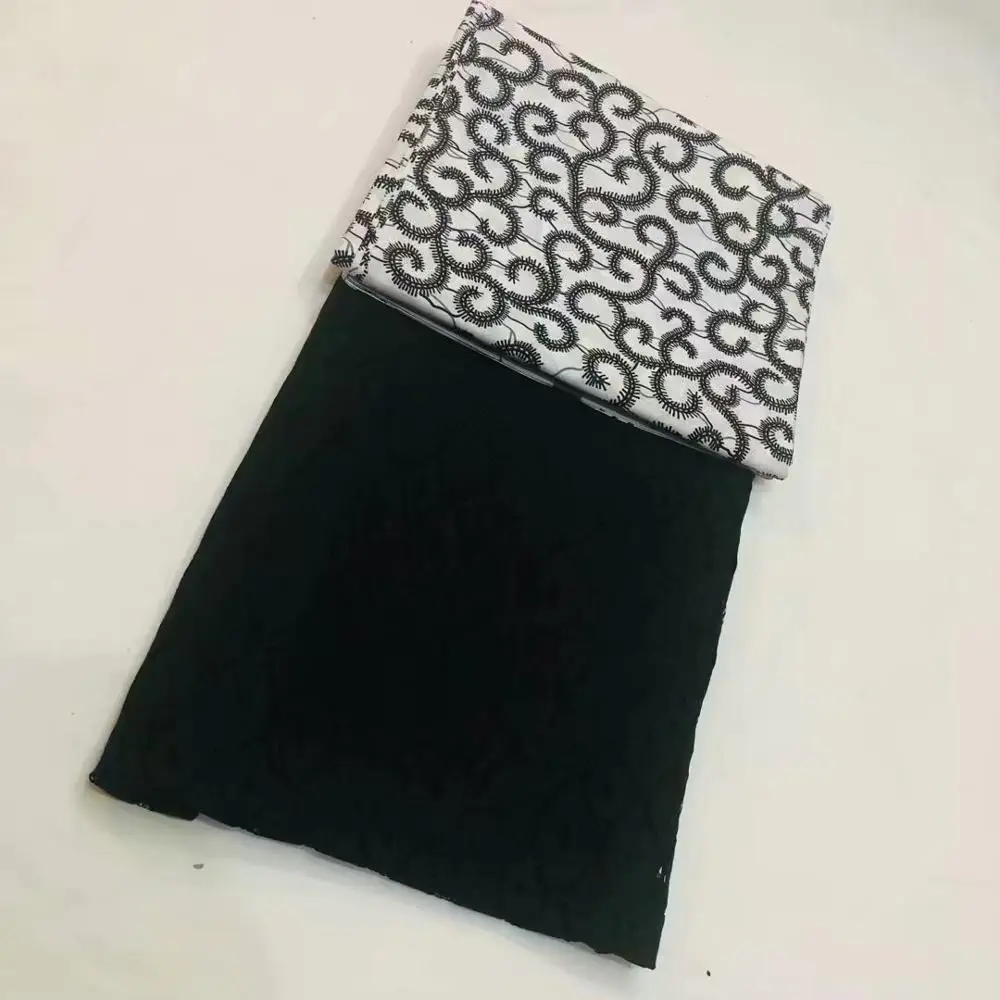 

Swiss voile lace in Switzerland high quality 2.5+3 java wax fabric newest Dubai lace African French fabric LSS107