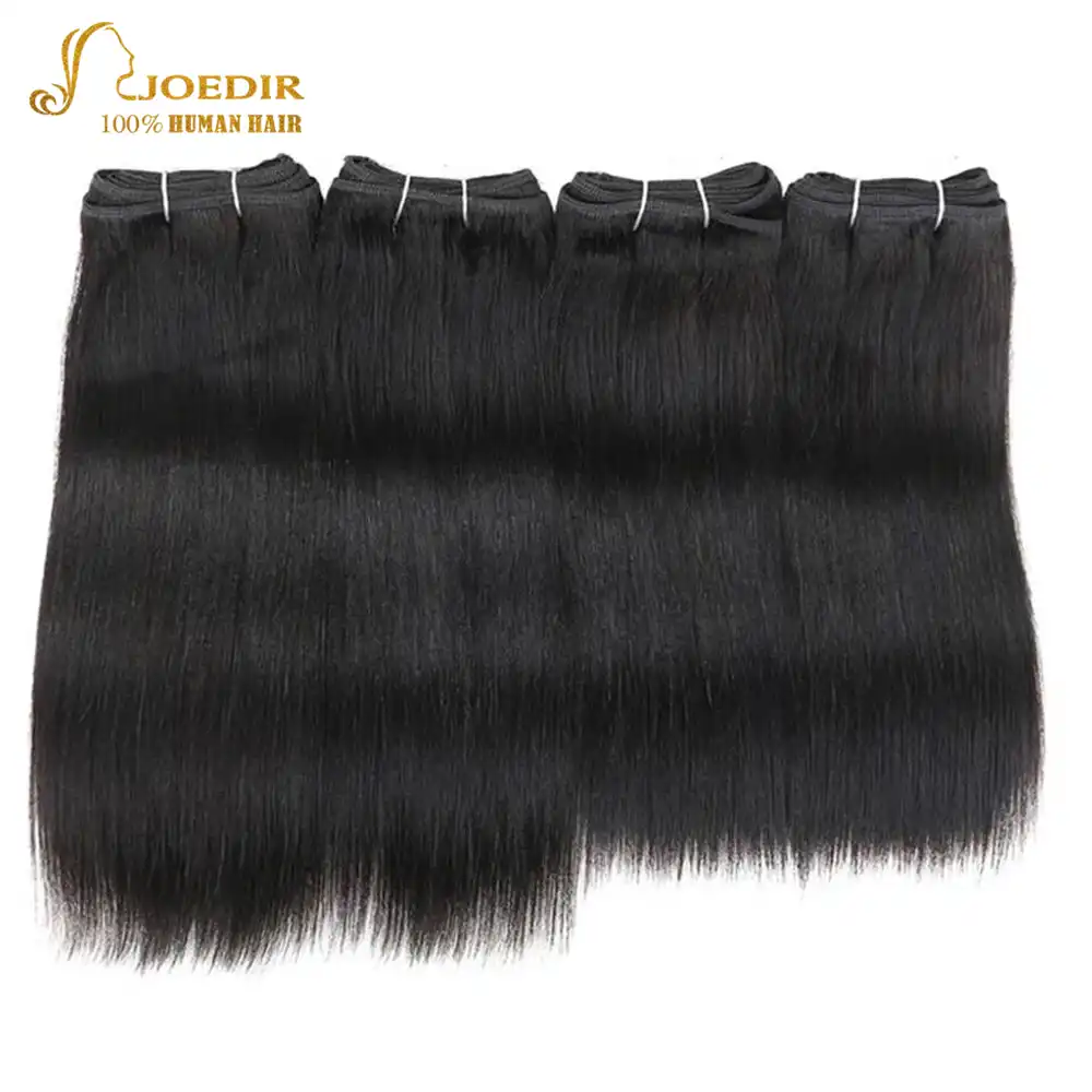 Joedir Pre Colored Brazilian Straight Hair 4 Pcs One Pack 190 Gram