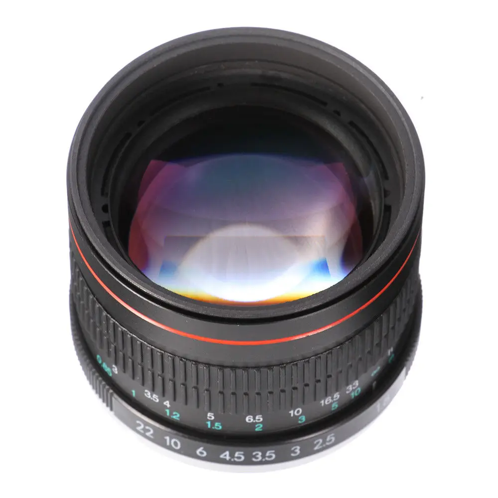 85 мм F/1 8 MF ручной фокус портретный объектив для камеры Nikon D7200 D7500 D5300 D5600 D3400 D750