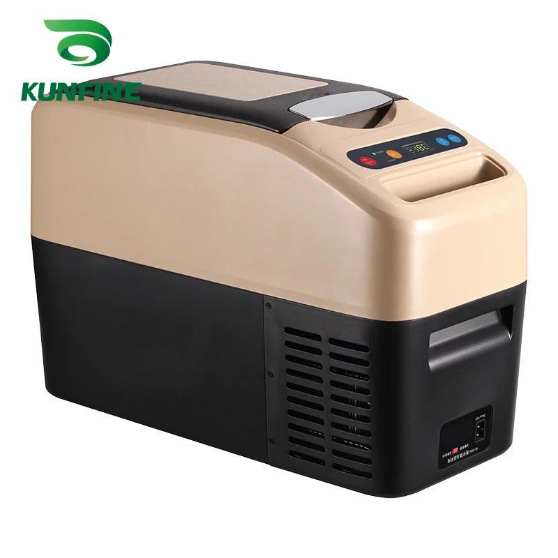 KUNFINE DC 12V24V 110-240V AC Car Refrigerator Multi-Function Fridge Compressor Vehicel Protable Refrigerator Freezer Cooler PDC-16 (2)