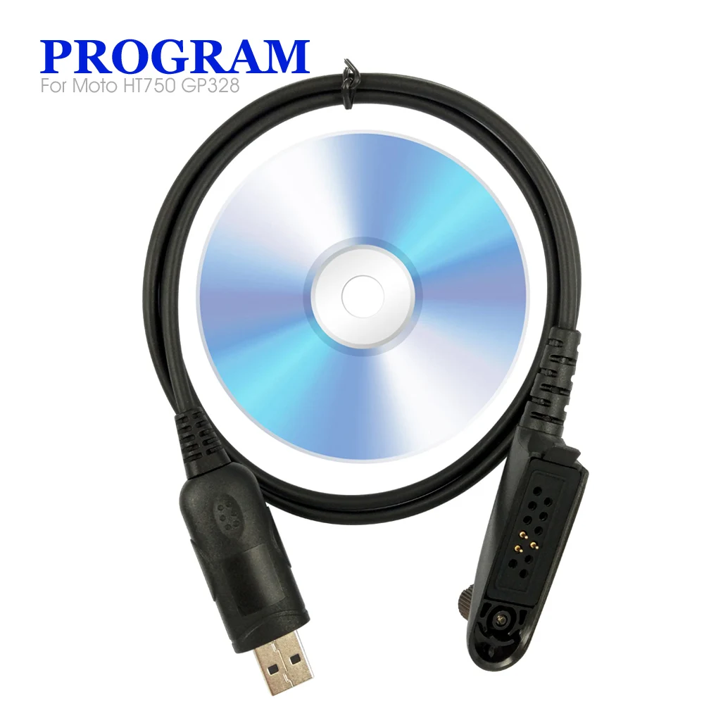 USB Кабель для программирования Motorola PRO5150 GP328 GP340 GP380 GP640 GP650 GP680 GP960 GP1280 PR860 рация с