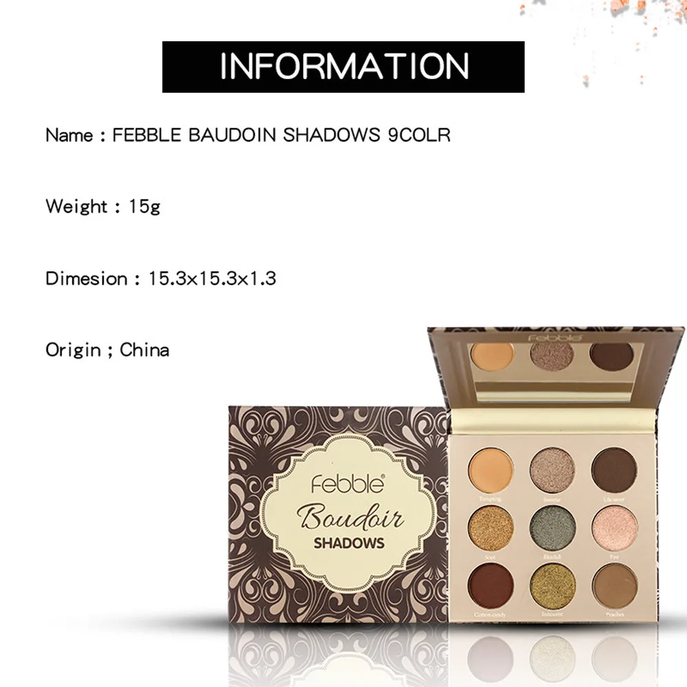 Shimmer Glitter Eye Shadow Powder Palette Matte Eyeshadow Cosmetic Makeup Shimmer Glitter Eye Shadow Powder Palette Matte Eyeshadow Cosmetic Makeup