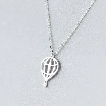 

2017 Fashion balloon Pendant Necklace for Women lady child girls Lover Charm christmas Gift Collars jewelry