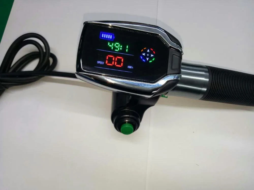 Sale twist throttle with lock/key&24v36v48v60v72v LCD display+battery indicator electric bike accessory MTB tricycle scooter parts 3 Sale twist throttle with lock/key&24v36v48v60v72v LCD display+battery indicator electric bike accessory MTB tricycle scooter parts 3