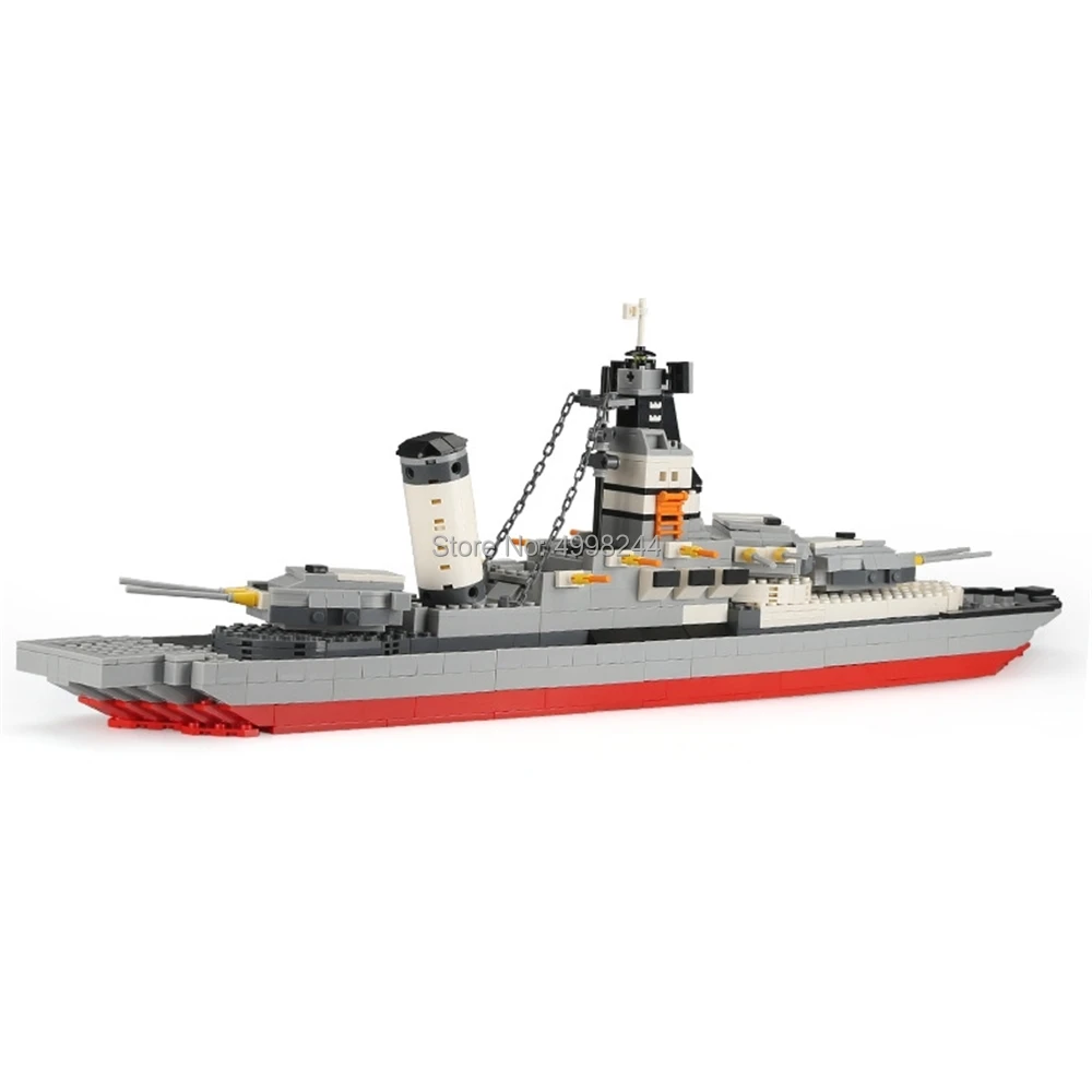  774pcs world modern military battleship warship ww2 building block Bricks Toy | Игрушки и хобби