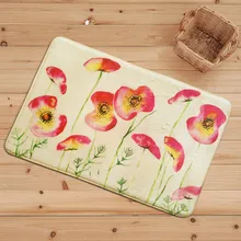 Домашний декор ковры ретро небольшой свежий Коврик для прихожей Европейский пасторальный стиль принт коврики ванная комната Противоскользящий коврик