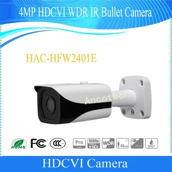 

Free Shipping DAHUA Outdoor HDCVI Camera 4MP IR Bullet Camera Smart IR IP67 Without Logo HAC-HFW2401E