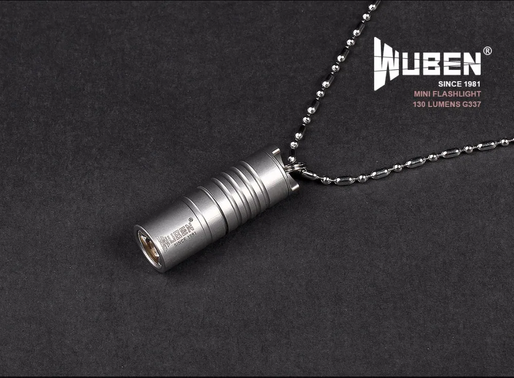 Wuben G337 CREE XP-G2 светодиодный фонарик мини 130 люмен