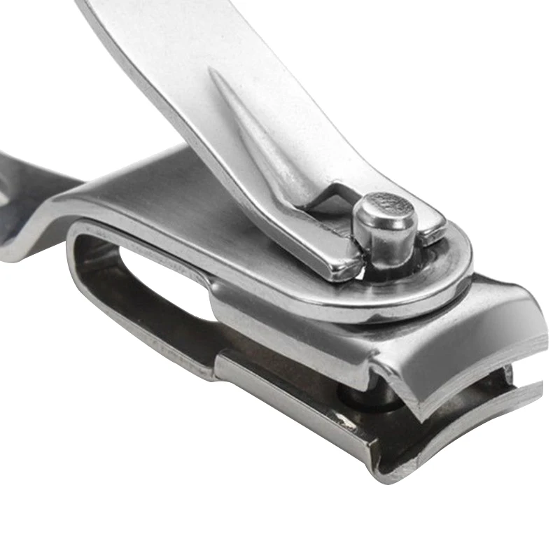 Mayitr 1pc Professional  Stainless Steel Nail Clipper Trimmer Cuticle Rotatable Nail Cutter Finger Toe Manicure Tool