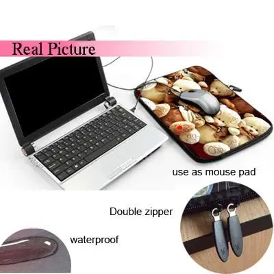 Чехол для ноутбука с клавиатурой 11 12 13 14 15 6 17 дюймов Macbook air Xiaomi pro 3 Asus Dell чехол 1