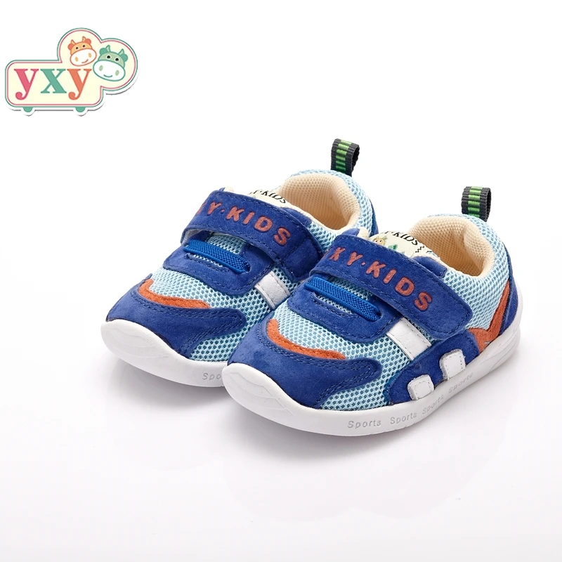 

YXY brand spring genuine pig leather frog baby giraffe first walkers girls boys toddler hand-made Newborn soft anti-slip shoes