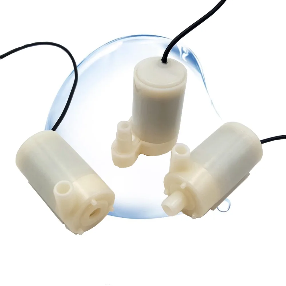 

1PCS DC 2.5-6V Low Noise Max 120L/H Mini Submersible Water Pump