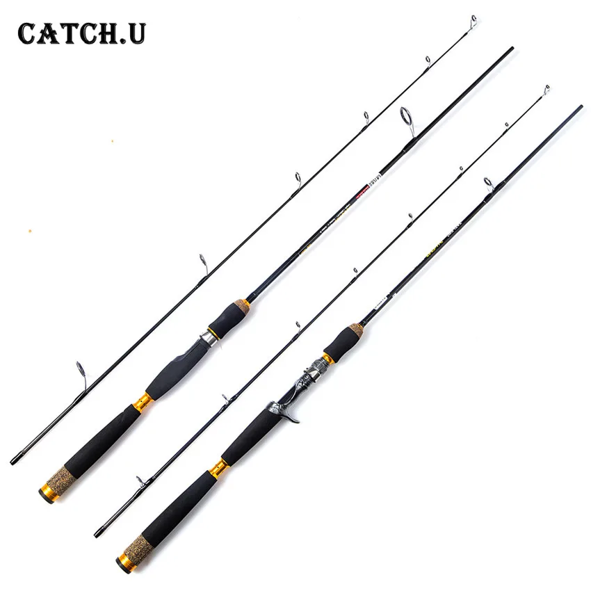 

Catch.U Spinning Fishing Rods Carbon Telescopic Fishing Pole Casting Spinning Fishing Rod