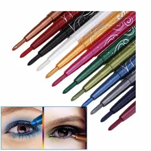 12 colors Makeup Long lasting Waterproof Glitter Eyeshadow pen EyeLiner Pencil Set Cosmetics beauty tool kit