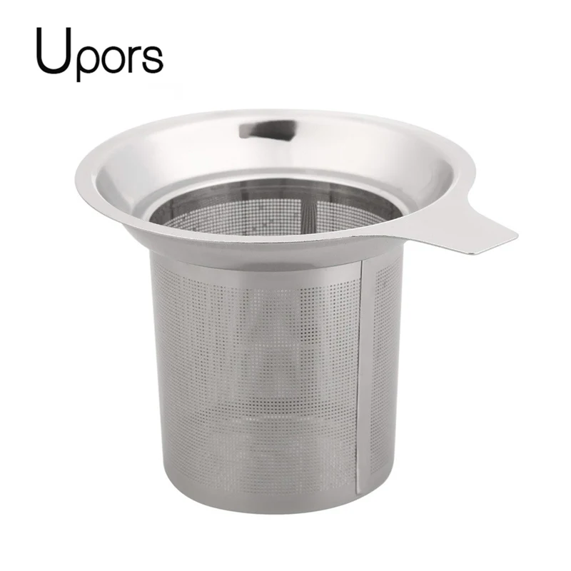 

Upors Reusable Stainless Steel Tea Infuser Premium Mesh Tea Strainer with One Handle Loose Tea Leaf Filter Sieve Tea Accessories