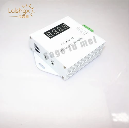 DC5V-24V WS2811/WS2812B/6812/1903/6803 Magic светодиодный лента цифровой Красочные Музыка X1 контроллер с RF сенсорный пульт Max 600 пикселей