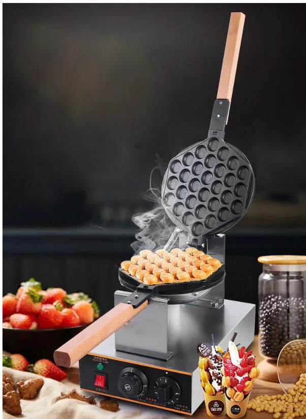 Electric Chinese eggettes waffle maker puff iron Hong Kong bubble eggs machine cake oven 110V 220V bubble waffle