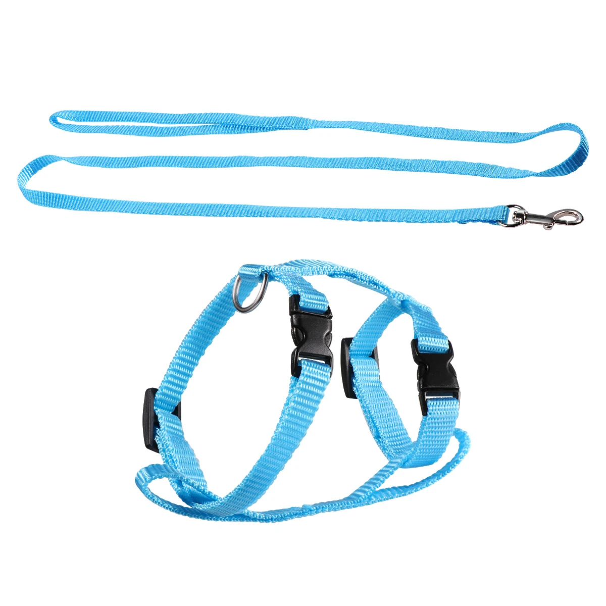 

1PC Rabbit Harness Adjustable Practical Soft Leash Pet Supplies Rope for Bunny Small Pet Rabbit