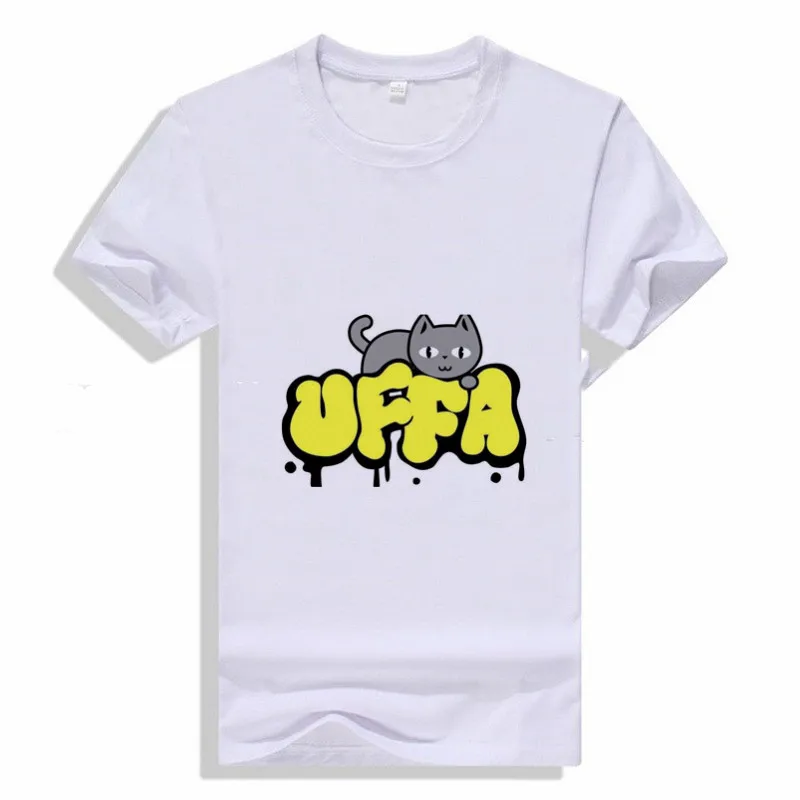 

Cartoon Lovely Alphabets Print Streetwear Women/Men T-shirt Short sleeve O-collar 100%Pure cotton tshirt Fashion Tops White Pink