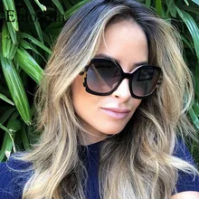 Новые винтажные квадратные женские солнцезащитные очки мужские Солнцезащитные очки женские модные знаменитые брендовые черные очки с леопардовым принтом Gafas de sol