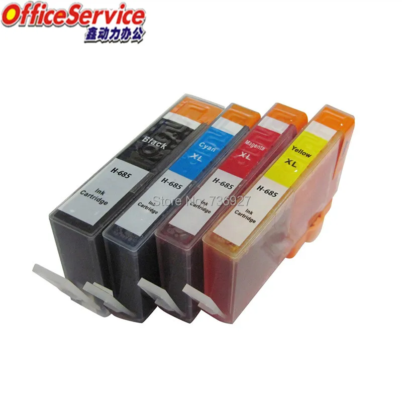 Совместимый чернильный картридж для HP685 HP 685 костюм Deskjet 4615 5525 3525 ink Advantage 6525