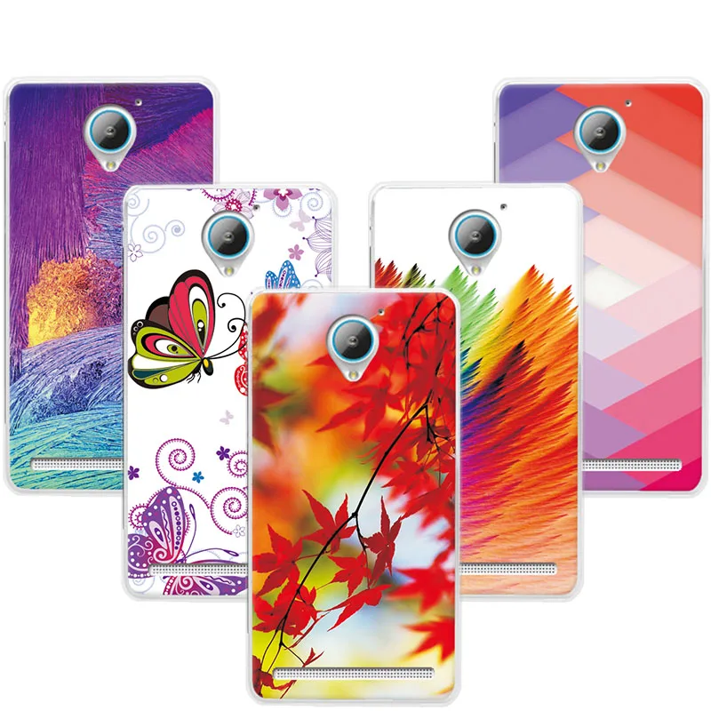 

adlucky For Lenovo C2 Case Cover For Lenovo Vibe C2 5.0'' Exotic Style Painted TPU Phone Cases For Lenovo Vibe C2 K10A40 Funda
