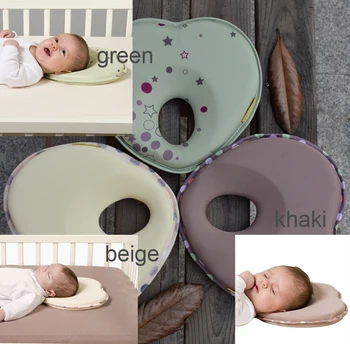 Hot infant head support kids shaped headrest sleep positioner anti roll cushion nursing pillow baby pillow to prevent flat head