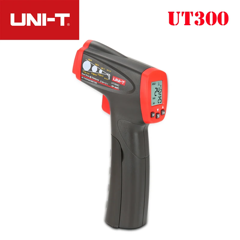 

UNI-T UT300A+/UT300A/UT300C Laser Infrared Thermometer Digital Industrial Electronic Non Contact Laser Temperature Meter Gun