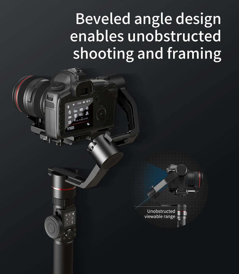 FeiyuTech Feiyu AK2000 3 оси ручной Камера стабилизатор 2,8 кг загрузки Gimbal для sony Canon 5D 6D Mark Panasonic GH5 Nikon D850