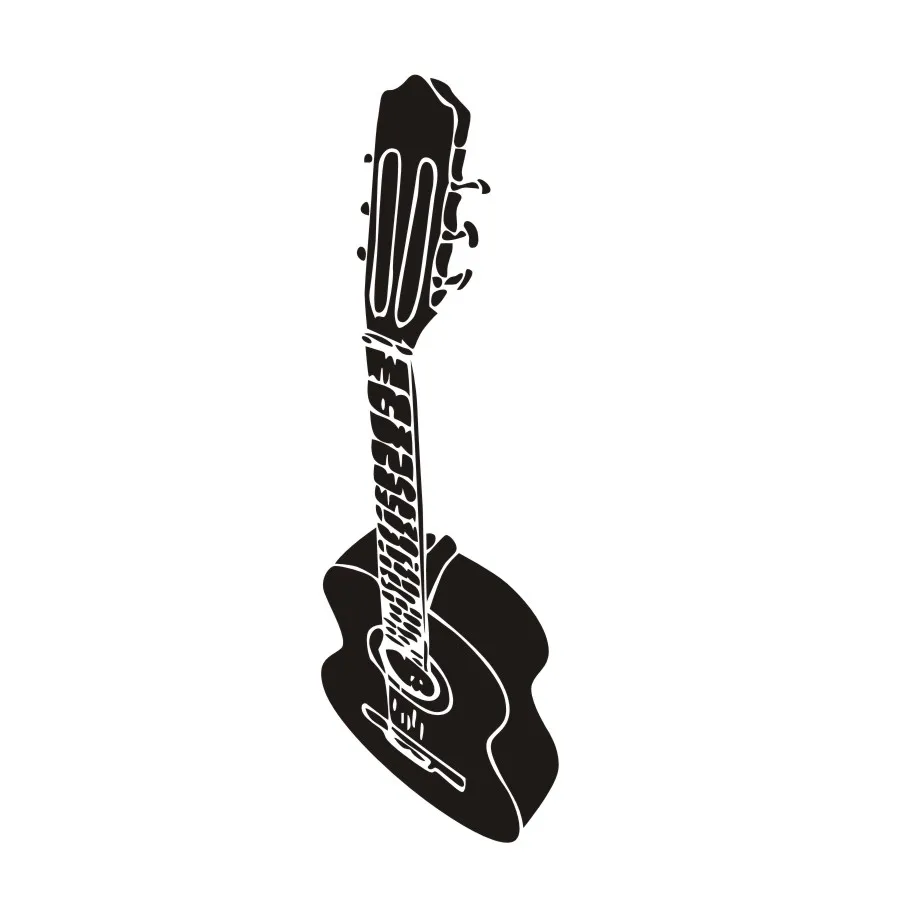 Gitar Dinding Stiker Decal Kids Room Living Room Bedroom Dekorasi