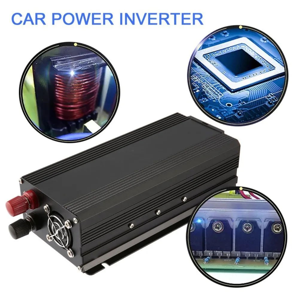 

General 100W Car Solar Power Inverter DC 12 to AC 230V Modified Short Circuit Overload Protection Sine Wave Converter